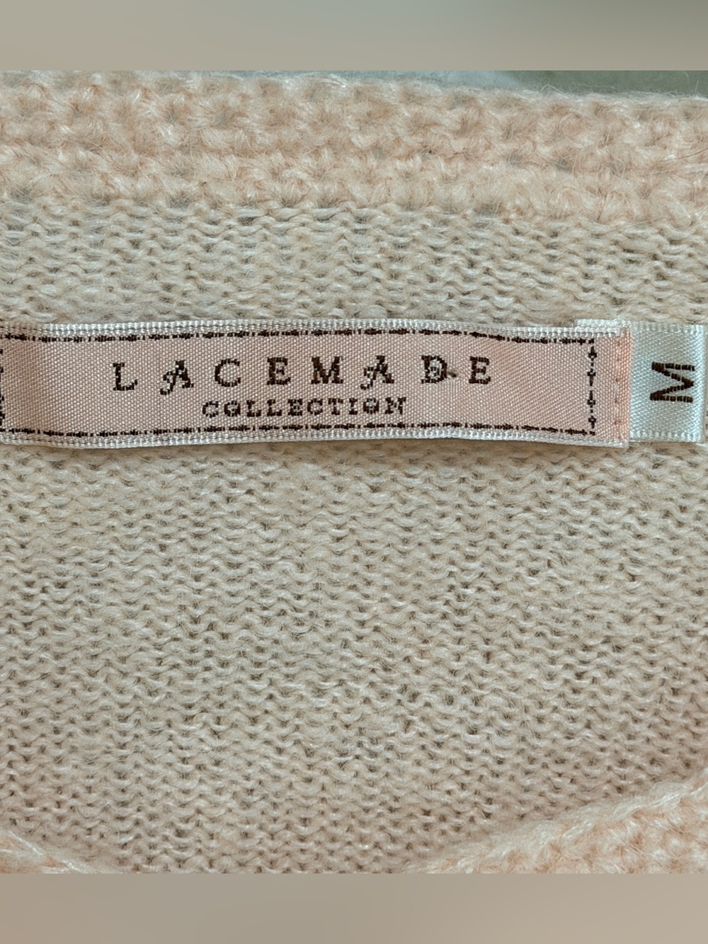 LACEMADE Sweet Nectar Fairycore Cropped Embroidered Cardigan Cottagecore Floral - Picture 7 of 8
